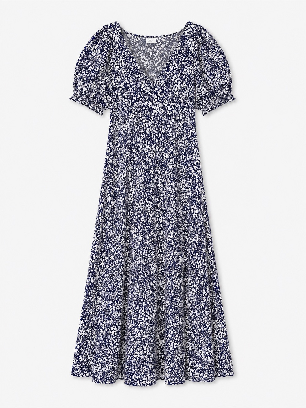 Womens Floral Maxi Dress XXL Cottage Garden Party Prairie Bohemian Peasant Boho